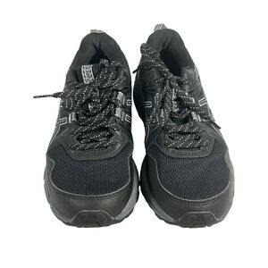 ASICS Men's Gel-Venture 8 Men's Black & White Lace Up Trail Running Shoes Size 7